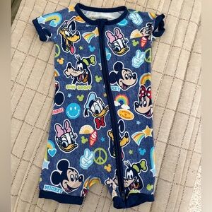 NWOT Little Sleepies Mickey/Disney Onesie